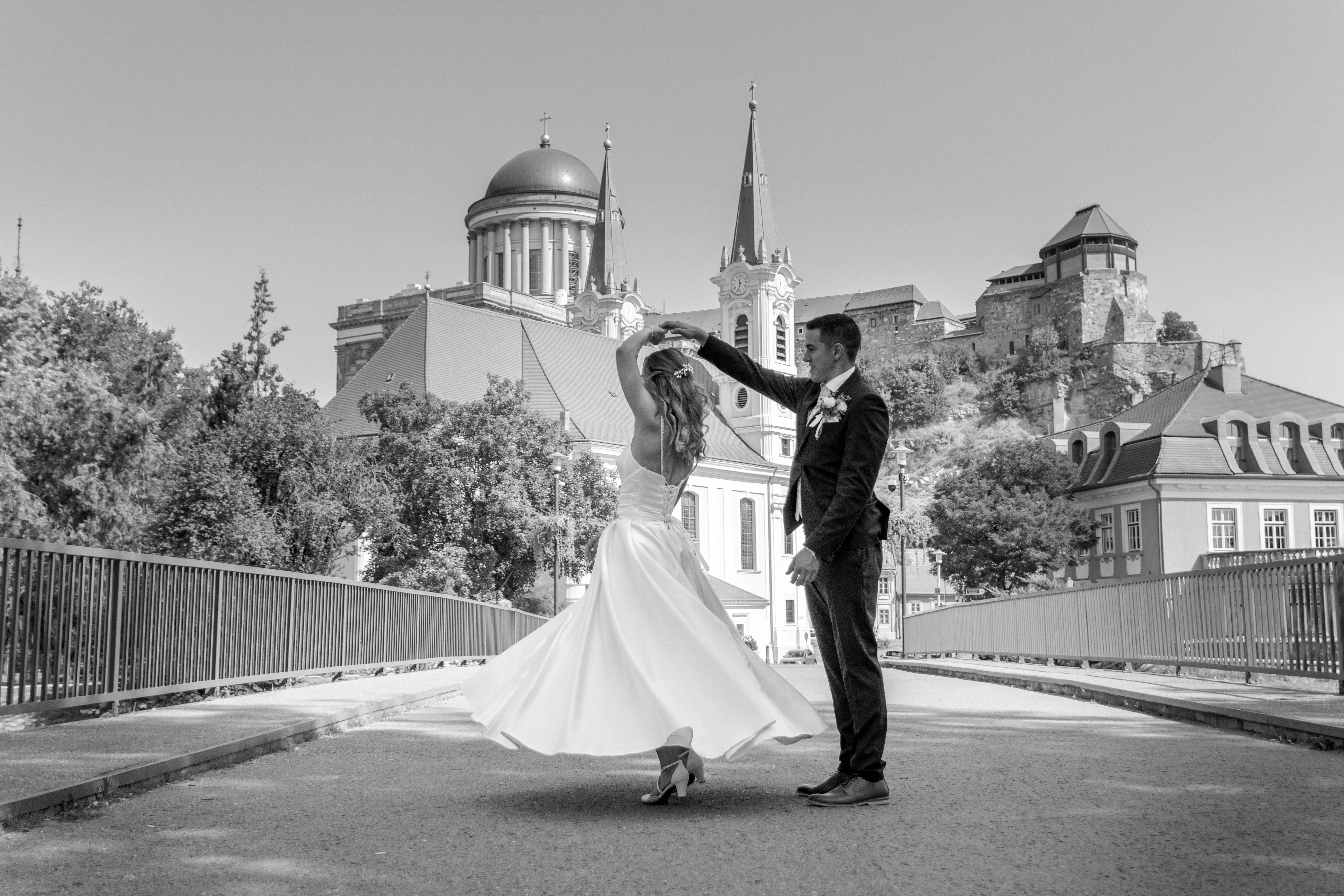 Esküvői fotózás Esztergomban – példa 2